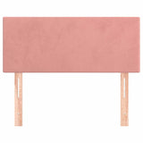 Vidaxl hoofdbord 80x5x78 88 cm fluweel roze