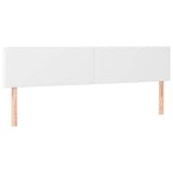 Vidaxl hoofdborden 2 st 90x5x78 88 cm kunstleer wit