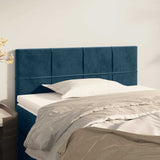 Vidaxl hoofdbord 90x5x78 88 cm fluweel donkerblauw