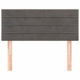 Vidaxl hoofdbord 90x5x78 88 cm fluweel donkergrijs
