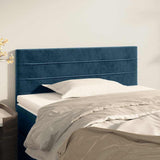 Vidaxl hoofdbord 90x5x78 88 cm fluweel donkerblauw