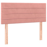 Vidaxl hoofdbord 90x5x78 88 cm fluweel roze