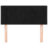 Vidaxl hoofdbord 80x5x78 88 cm fluweel zwart