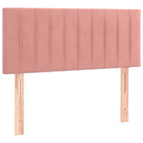 Vidaxl hoofdbord 90x5x78 88 cm fluweel roze