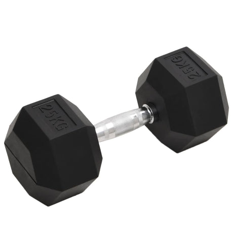 VidaXL håndvægte 25 kg støbejern