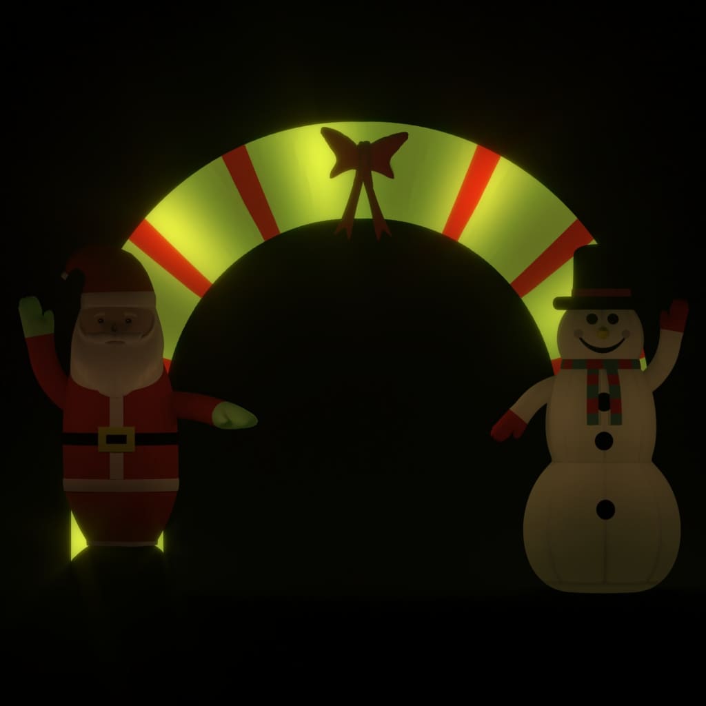 Vidaxl Christmas Arch Oppratable med LED'er 270 cm