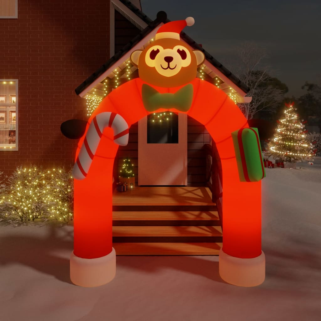 Vidaxl Christmas Arch Oppratable med LED'er 380 cm