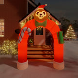 Vidaxl Christmas Arch Oppratable med LED'er 380 cm
