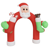 Vidaxx oppustelig julebue med lysdioder 320 cm