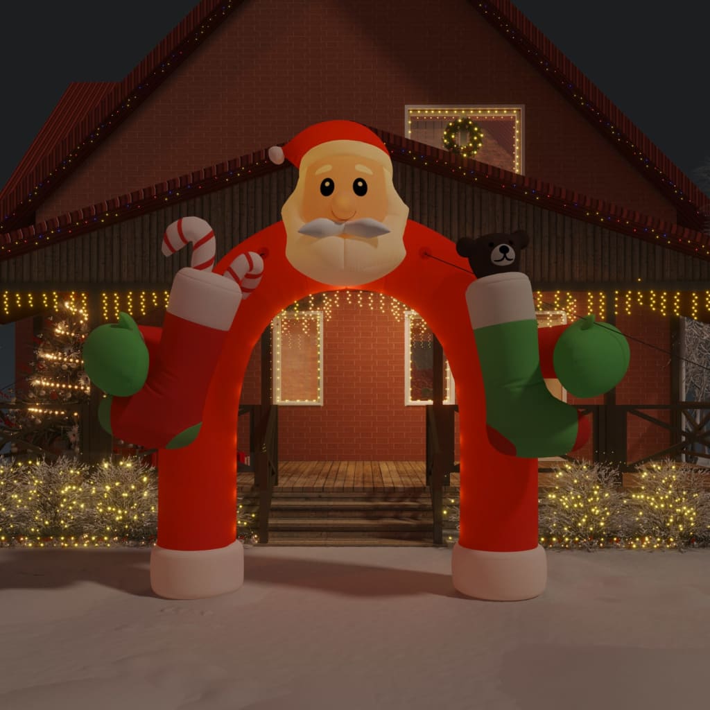 Vidaxx oppustelig julebue med lysdioder 320 cm