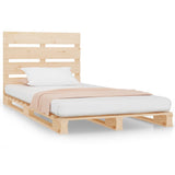 Vidaxl bedframe zonder matras massief grenenhout 100x200 cm