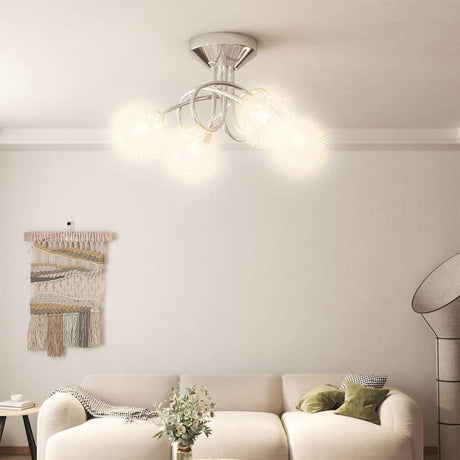 Vidaxl loftlampe med mesh -ledninger til 4 x G9 LED