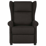 Vidaxl massagestoel stof zwart