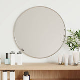 Vidaxl Wall Mirror Round Ø40 cm sølvfarvet