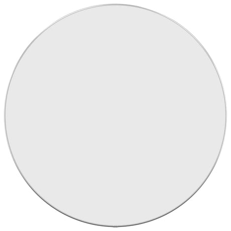 Vidaxl Wall Mirror Round Ø60 cm sølvfarvet