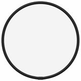 Vidaxl Wall Mirror Round Ø20 cm sort