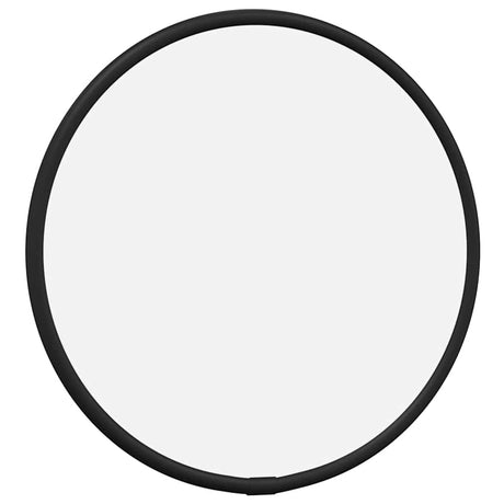Vidaxl Wall Mirror Round Ø20 cm sort