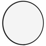 Vidaxl Wall Mirror Round Ø30 cm sort