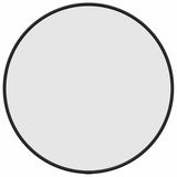 Vidaxl Wall Mirror Round Ø40 cm sort sort