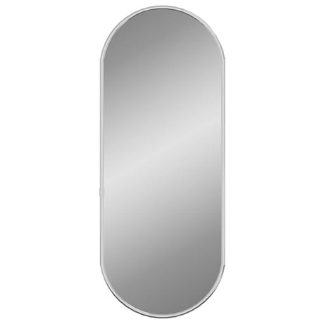 Vidaxl Wall Mirror 50x20 cm Oval sølvfarvet