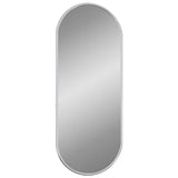 Vidaxl Wall Mirror 50x20 cm Oval sølvfarvet