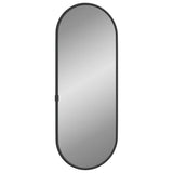 Vidaxx vægspejl 40x15 cm oval sort