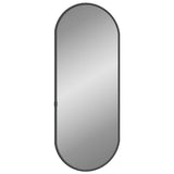 Vidaxx væg spejl 50x20 cm oval sort