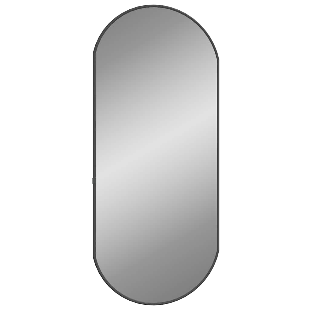 Vidaxl Wall Mirror 70x30 cm Oval sort