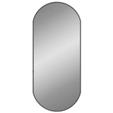 Vidaxl Wall Mirror 80x35 cm Oval sort