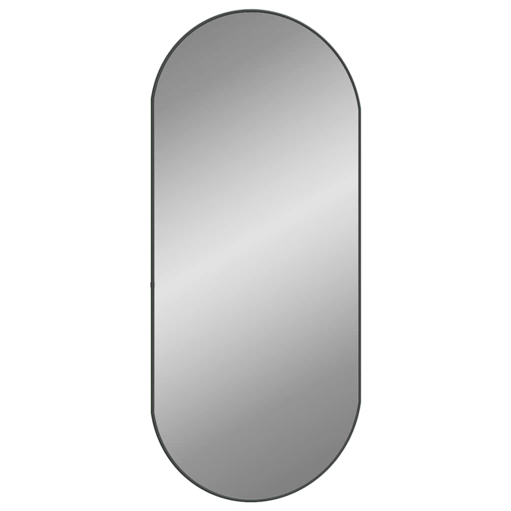 Vidaxl Wall Mirror 100x45 cm Oval sort
