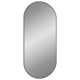 Vidaxl Wall Mirror 100x45 cm Oval sort