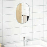 Vidaxl Wall Mirror 30x25 cm sølvfarvet