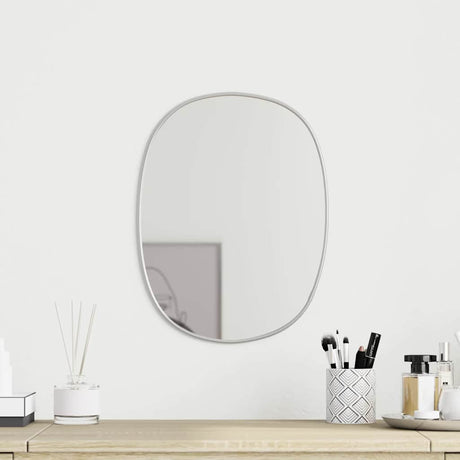 Vidaxl Wall Mirror 40x30 cm sølvfarvet