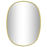 Vidaxl Wall Mirror 30x25 cm guldfarvet