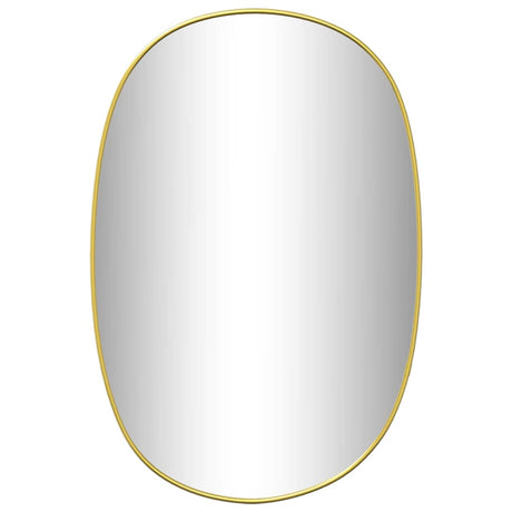 Vidaxl Wall Mirror 50x35 cm guldfarvet