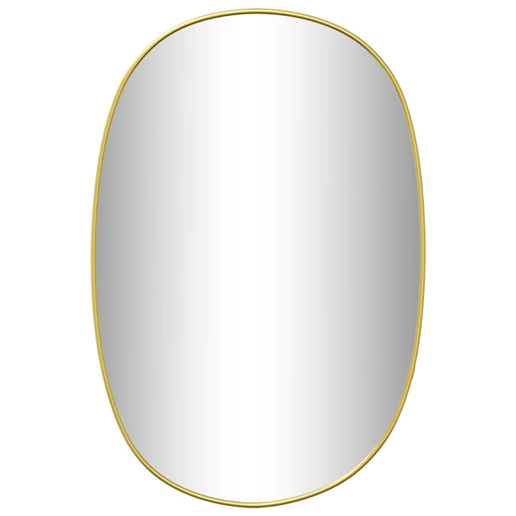 Vidaxl Wall Mirror 50x35 cm guldfarvet