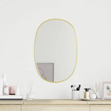 Vidaxl Wall Mirror 50x35 cm guldfarvet