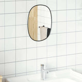 Vidaxl Wall Mirror 30x25 cm sort