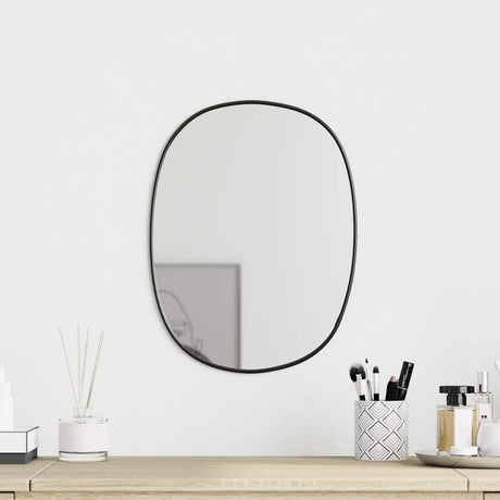 Vidaxl Wall Mirror 30x25 cm sort