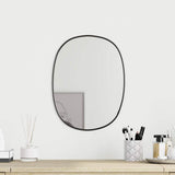 Vidaxl Wall Mirror 30x25 cm sort