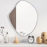 Vidaxx Wall Mirror 60x50 cm sølvfarvet