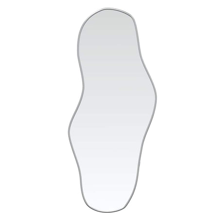 Vidaxx Wall Mirror 80x35 cm sølvfarvet