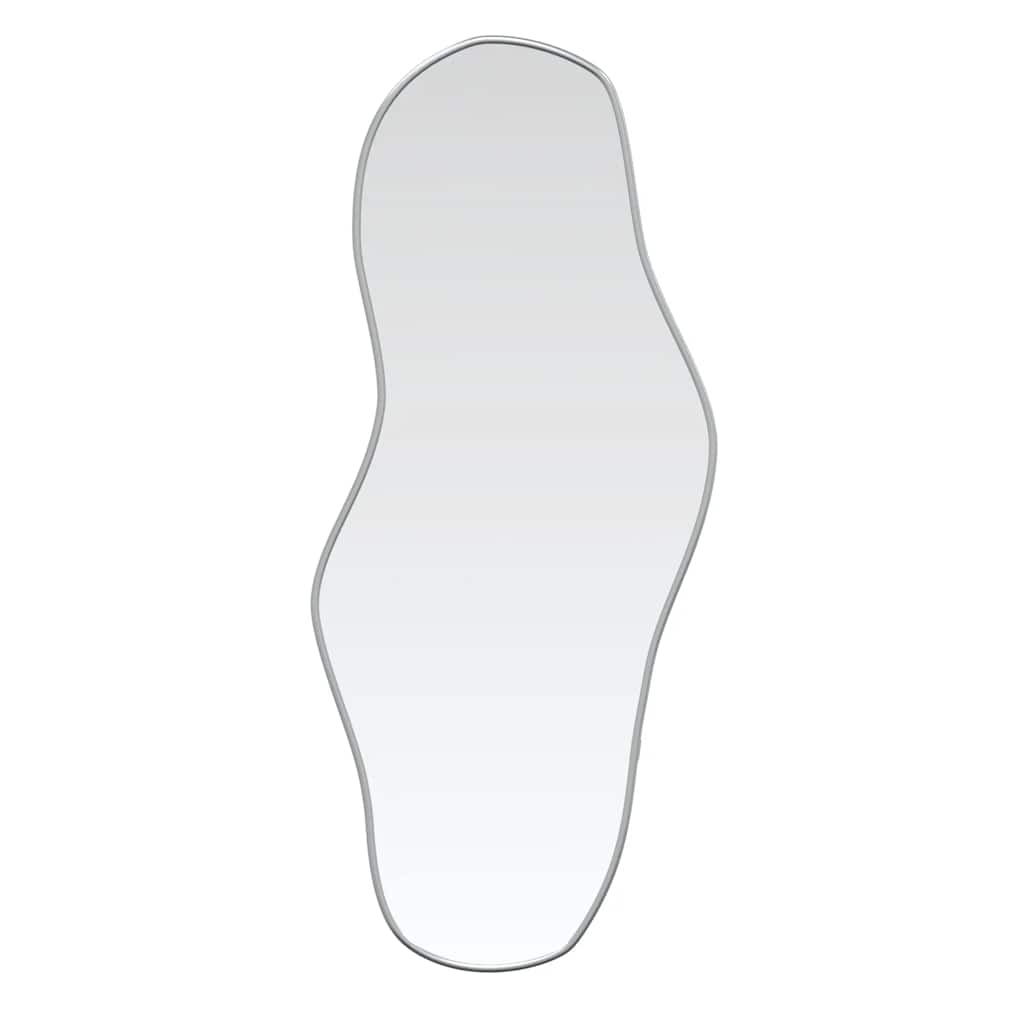 Vidaxx Wall Mirror 80x35 cm sølvfarvet