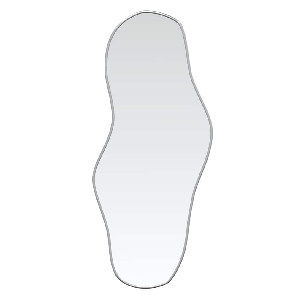 Vidaxx Wall Mirror 90x40 cm sølvfarvet