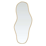 Vidaxx Wall Mirror 80x35 cm guldfarvet