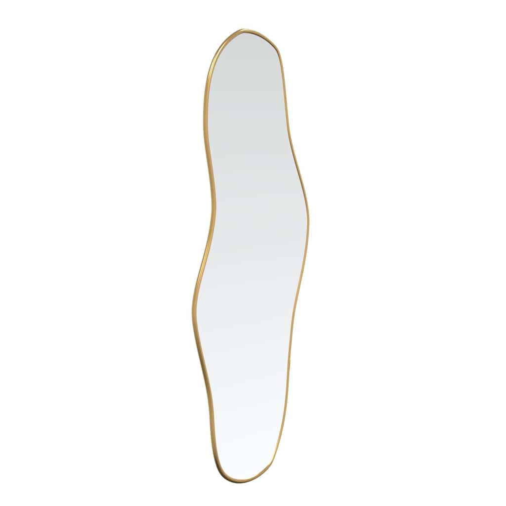 Vidaxx Wall Mirror 80x35 cm guldfarvet