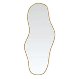 Vidaxx Wall Mirror 90x40 cm guldfarvet
