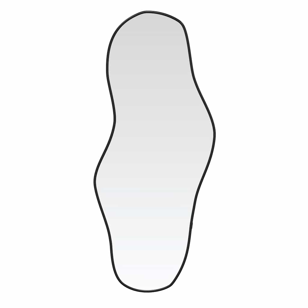 Vidaxl Wall Mirror 60x25 cm sort