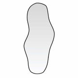 Vidaxl Wall Mirror 60x25 cm sort