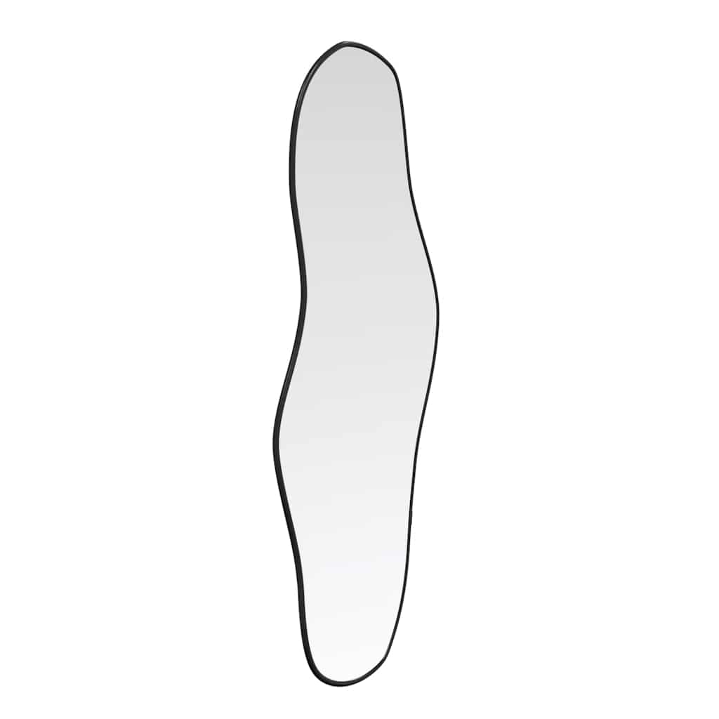 Vidaxl Wall Mirror 60x25 cm sort
